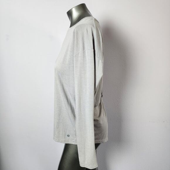 Apana Yoga Lifestyle Pale Purple Keyhole Tie Back Activewear Tunic | Womens Med - Picture 5 of 16